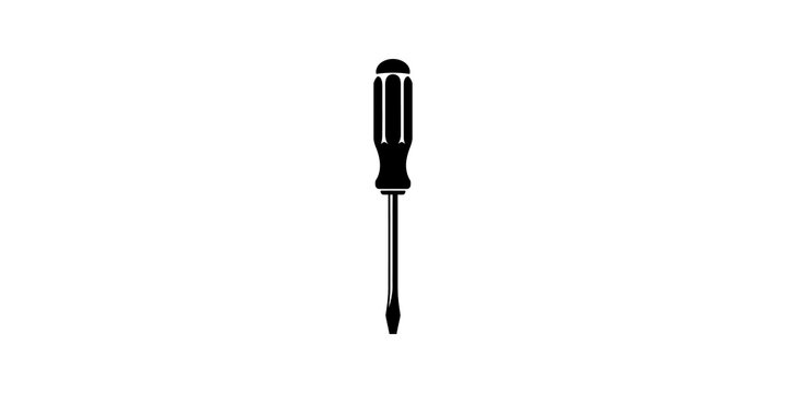 Professional screwdriver tool icon for mechanical maintenance and repairs.