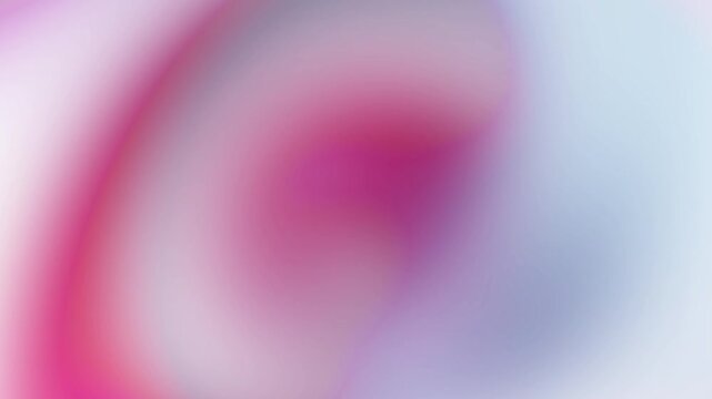 Bright magenta pink violet and soft white gradient background loop with glowing fluid radial light flow Perfect for creative video intros and overlays