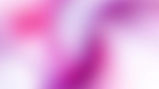 Bright magenta pink and soft white gradient background loop with glowing fluid light flow Perfect for creative video intros and overlays