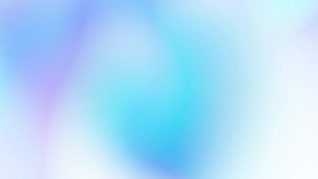 Bright electric cyan soft blue and white gradient motion loop with gentle fluid light textures Perfect for modern presentation overlays and video backgrounds