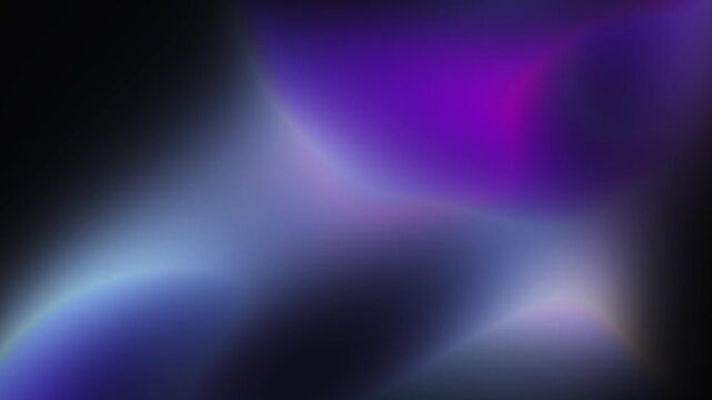 Deep dark violet purple and black gradient motion loop featuring smooth glowing fluid light blur Perfect for modern presentation backgrounds and intros