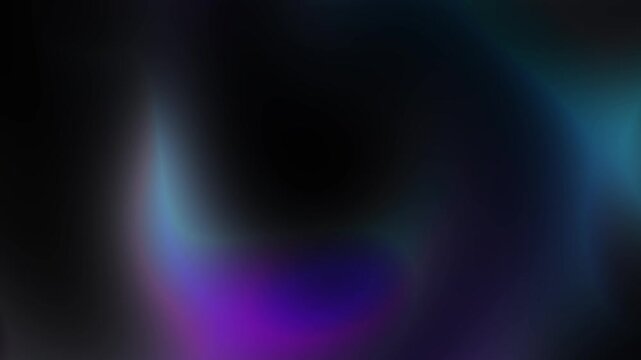 Dark moody blue purple and black gradient background loop with subtle glowing liquid light reflections Perfect for aesthetic presentation backgrounds and intros
