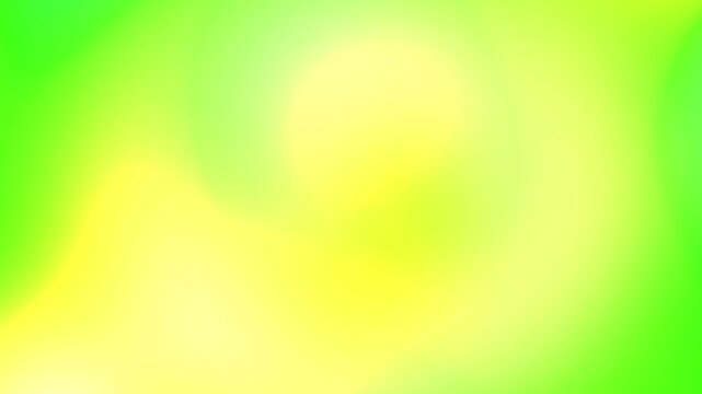 Vibrant yellow and bright lime green gradient background loop with smooth glowing liquid wave textures Perfect for energetic video backgrounds and digital displays