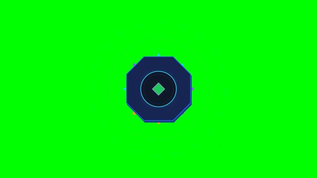 Premium 4K motion graphic showing colorful digital data fragments being magnetically drawn into an artificial intelligence processing core, followed by neural activation and intelligent processing con