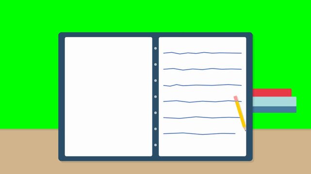 vector illustration of a set of four options with arrows