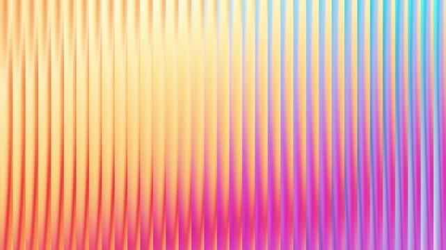 Vertical gradient stripes with soft transitions of yellow, pink, and blue