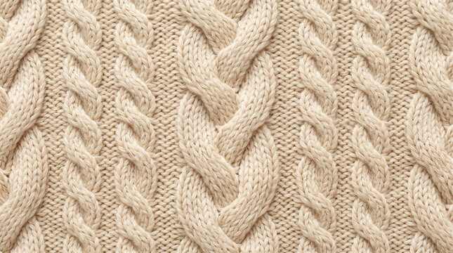 Knitted fabric photo background texture warm wool sweater textile pattern craft macro close up abstract knitwear material apparel design winter cozy beige yarn cloth surface fashion style detail