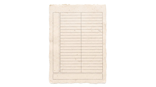 A vintage ledger page, aged and worn, displays a grid of handwritten lines and boxes, hinting at meticulous record-keeping and forgotten history.