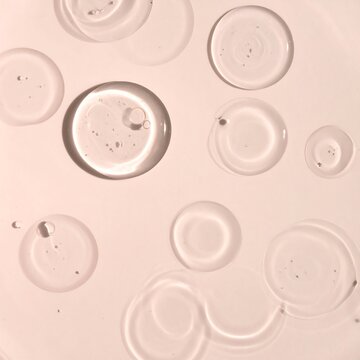 Circular Liquid Pattern Macro, Clean Hybrid Beauty and Drink Background