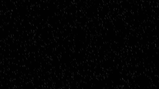 Ultra HD Heavy Rain on Green Screen - 4K 60fps Raindrops & Storm Effect Loop