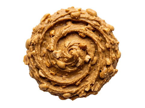 Rich and creamy chunky peanut butter swirl textured with roasted peanut pieces