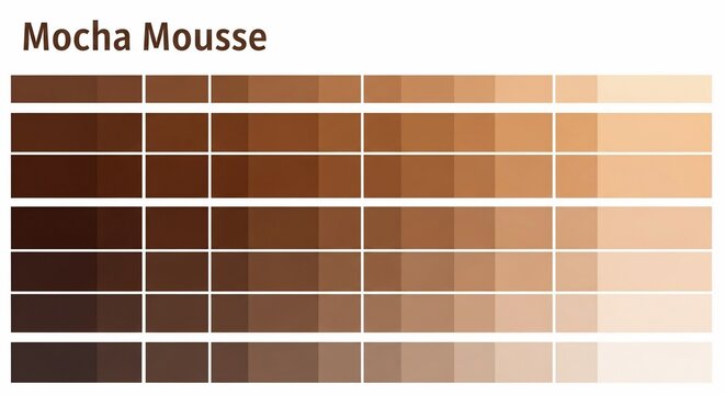 Ethereal Tones: A Swirl of Coffee Hues