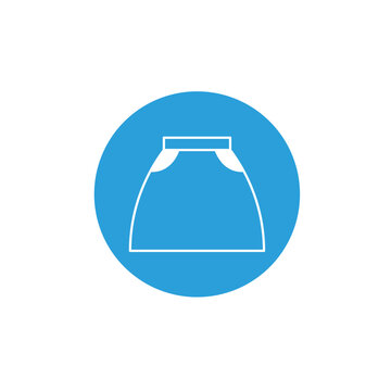  Golf Skirt Vector Icon which an easily modify and edit Golf Skirt Vector Icon which an easily modify and edit