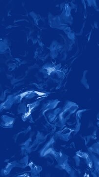 blue sea waves or river flowing slowly vertical motion graphics background