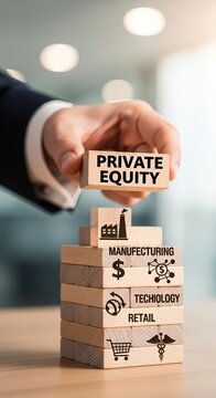 Private Equity Investment in Manufacturing, Technology, and Retail Sectors.