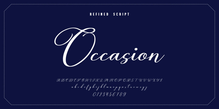 Signature Font Calligraphy Logotype Script Brush Font Type Font lettering handwritten. Minimal modern urban fonts for logo, brand etc. Typography typeface uppercase lowercase and number.