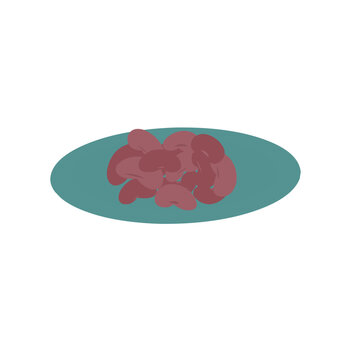 Fresh red kidney beans can be used as an ingredient in dishes, such as vegetable stews or ice dessert topping