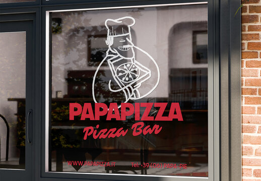 Store Window Mockup