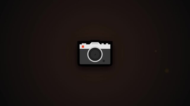 illustration video of DSLR camera technology
