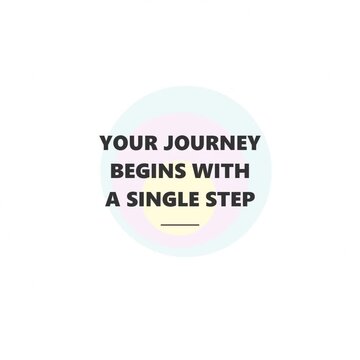 Minimalist animated kinetic typography SVG video template for social media quotes with fluid geometric patterns