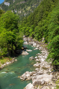 An der Enns im Nationalpark Ges&auml;use, Steiermark
