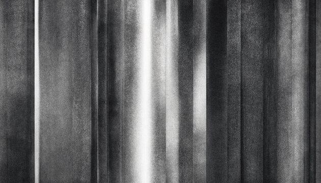 Grungy monochrome vertical stripes with bright light creating an abstract textured distressed background for design projects