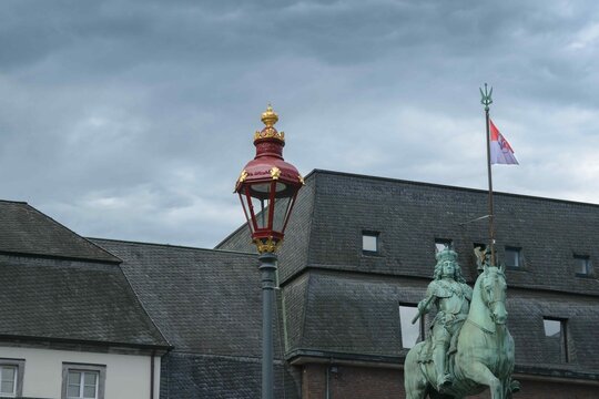 The Jan Wellem Monument &ndash; ​​an equestrian statue of Jan Wellem