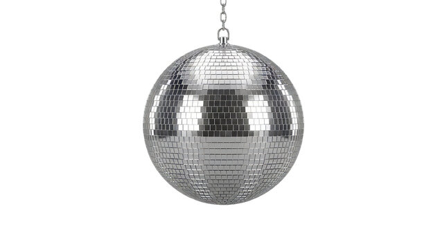 Disco mirror ball for New Year's Eve party