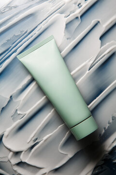 Angled Moisturizer Tube on Cream Texture