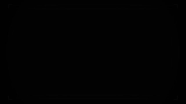 Grainy noise texture frame decorative border animation