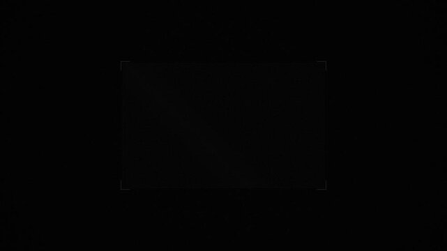 Animated grainy noise frame retro texture overlay