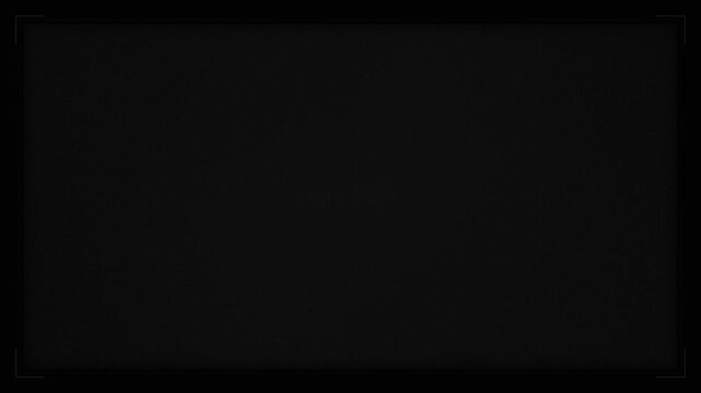 Grainy noise animation border frame overlay