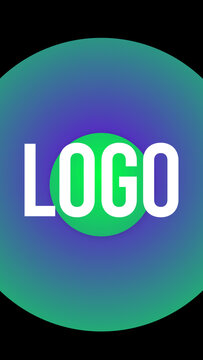 Vertical Logo Gradient Transitions 2 Cycle  &ndash; Colorful Gradient Logo Transitions, Brand Reveals, Smooth Wipes and Modern Vertical Effects for Reels, Stories and Shorts