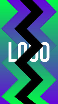 Vertical Logo Gradient Transitions 2 Wipe 3  &ndash; Colorful Gradient Logo Transitions, Brand Reveals, Smooth Wipes and Modern Vertical Effects for Reels, Stories and Shorts