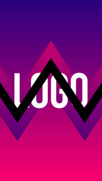 Vertical Logo Gradient Transitions 2 Wipe 4  &ndash; Colorful Gradient Logo Transitions, Brand Reveals, Smooth Wipes and Modern Vertical Effects for Reels, Stories and Shorts