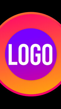 Vertical Logo Gradient Transitions 3 Cycles 2  &ndash; Colorful Gradient Logo Transitions, Brand Reveals, Smooth Wipes and Modern Vertical Effects for Reels, Stories and Shorts