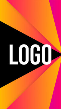 Vertical Logo Gradient Transitions 3 Diagonal 4  &ndash; Colorful Gradient Logo Transitions, Brand Reveals, Smooth Wipes and Modern Vertical Effects for Reels, Stories and Shorts
