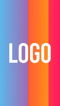 Vertical Logo Gradient Transitions 3 Slider Left to Right &ndash; Colorful Gradient Logo Transitions, Brand Reveals, Smooth Wipes and Modern Vertical Effects for Reels, Stories and Shorts