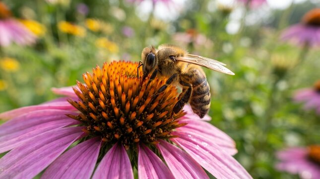 bee on a flower