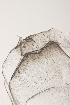 Transparent Skincare Cream Texture Close Up Background