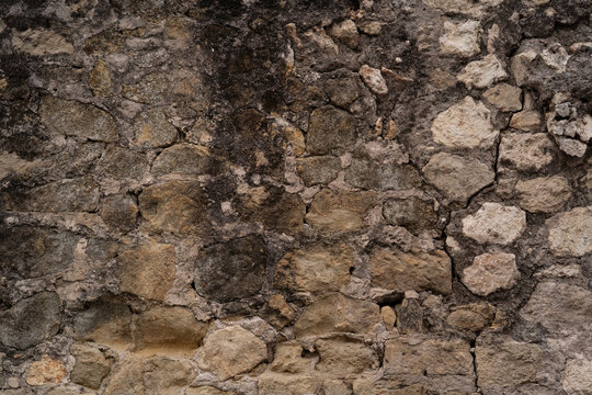 natural stone wall outdoor