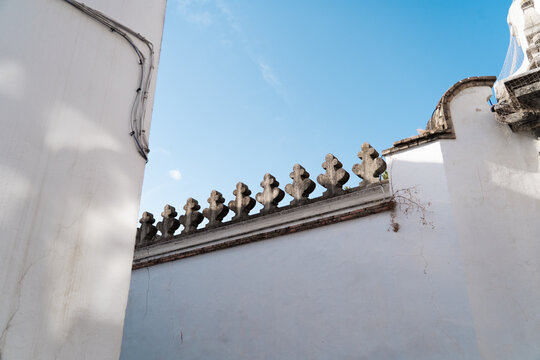 spanish architecture building roof