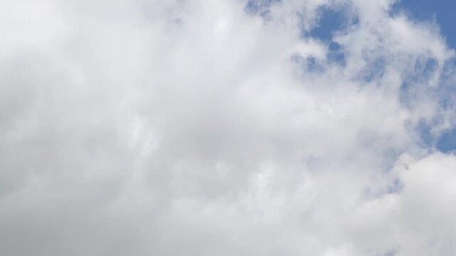 Curious darker clouds cover the sky