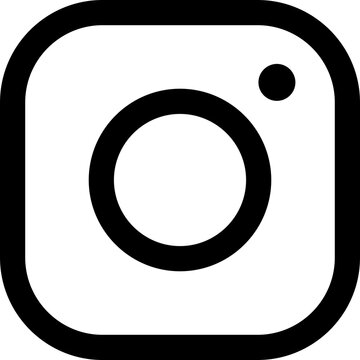 instagram logo. social media icon