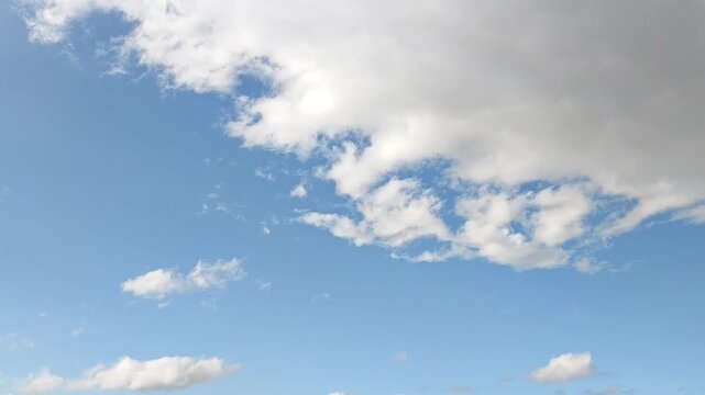 Curious grey and brilliant stratocumulus clouds in the sky