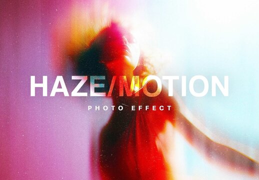 Haze Motion Effect For Poster And Social Media Design