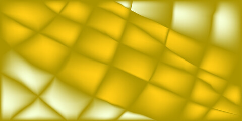 Obraz premium Golden yellow geometric quilted texture background for luxury product branding festive holiday banners and creative cover designs.