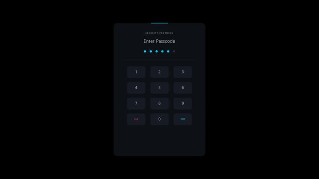 Mobile Phone Keypad Isolated with Clipping Path for Communication Technology Business Finance and Digital Device Concepts