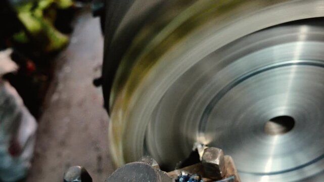 Cnc machine turning metal cutting