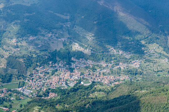 Adrara San Rocco mountain village, Bergamo, Italy